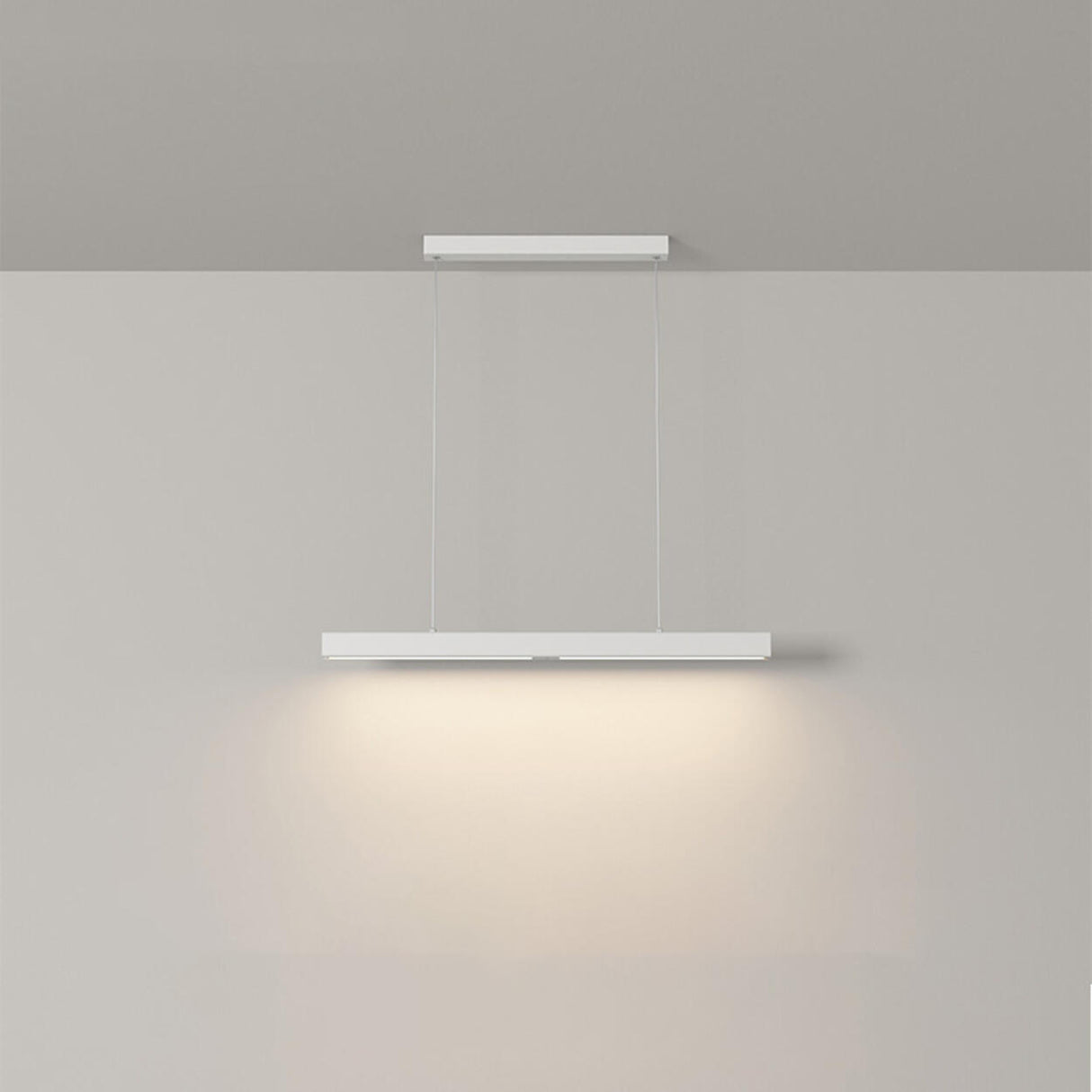 Simple Adjustable Linear LED Island Hanging Light Image - 18