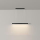 Simple Adjustable Linear LED Island Hanging Light Image - 2