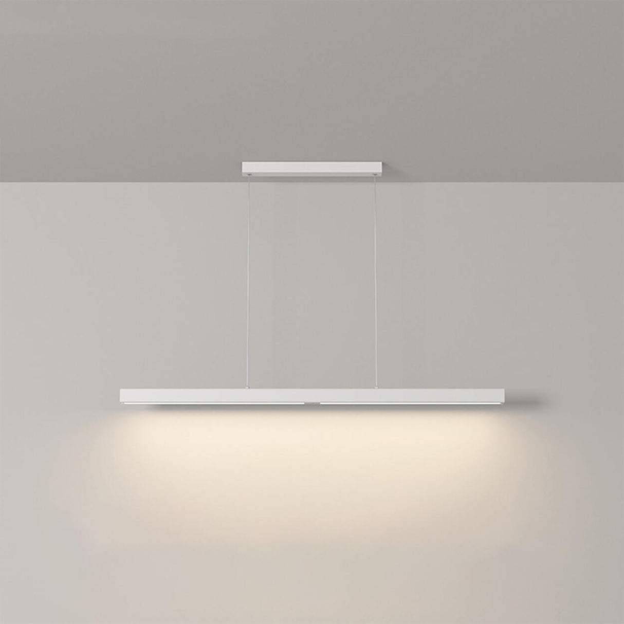 Simple Adjustable Linear LED Island Hanging Light Image - 21