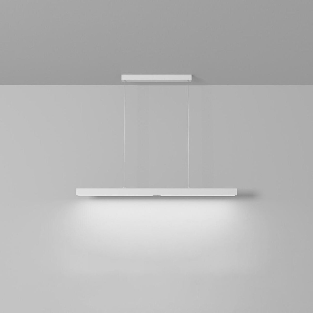 Simple Adjustable Linear LED Island Hanging Light Image - 26