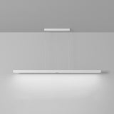 Simple Adjustable Linear LED Island Hanging Light Image - 28