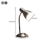 Simple Adjustable Metal Geometric LED Modern Table Lamp #size