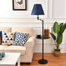 Simple Adjustable White Cone Shade Metal Floor Lamp Image - 5