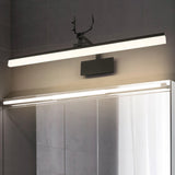 Simple Antler Design Black LED Vanity Mirror Light  Image - 1