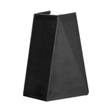 Simple Black Angular Metal Outdoor Solar Wall Light Image - 6