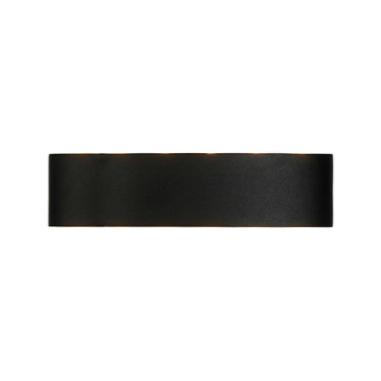 Simple Black Geometric External LED Metal Wall Lamp Image - 8