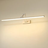 Simple Black Linear Adjustable Vanity Light Fixture Image - 17