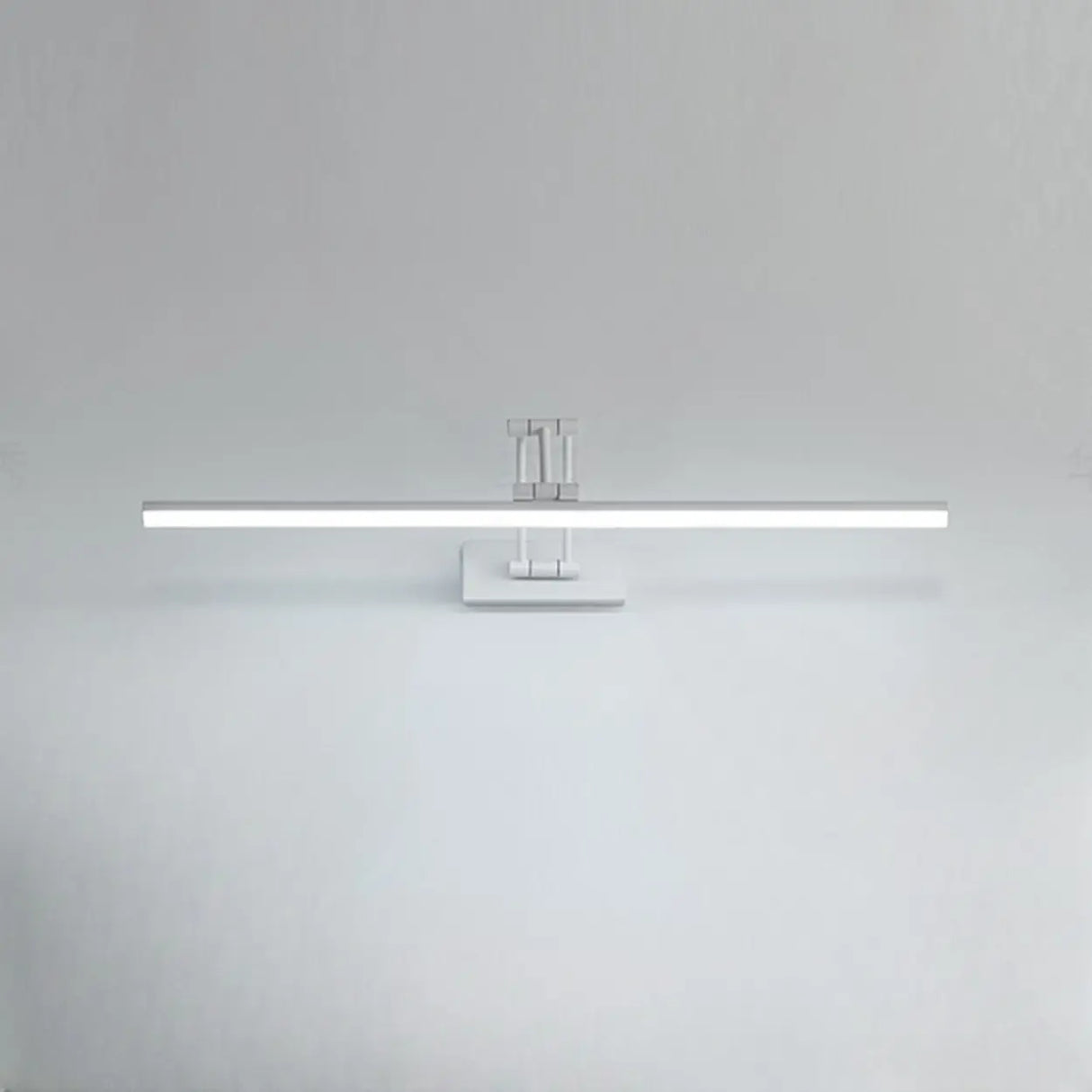 Simple Black Linear Adjustable Vanity Light Fixture Image - 2