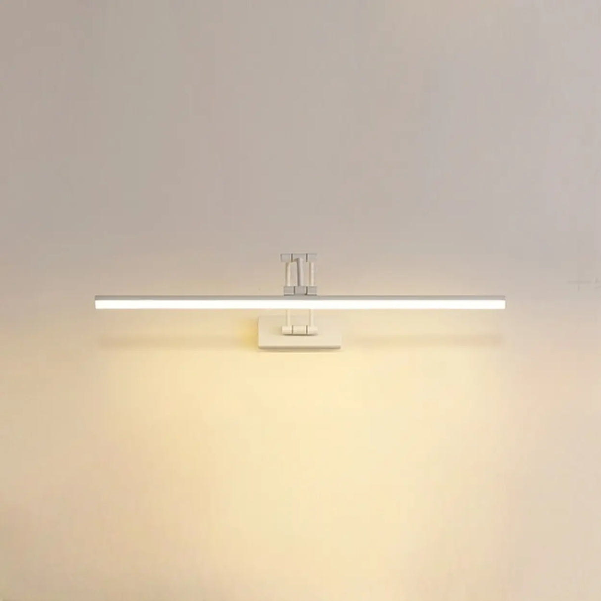 Simple Black Linear Adjustable Vanity Light Fixture Image - 3