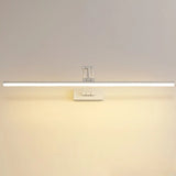 Simple Black Linear Adjustable Vanity Light Fixture Image - 4