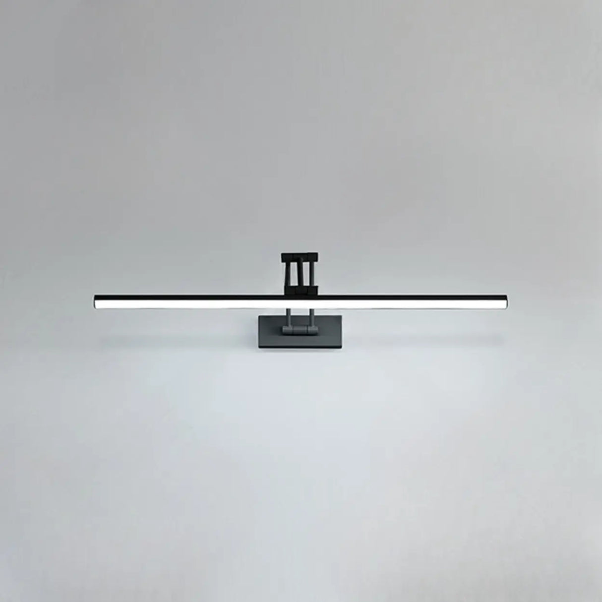 Simple Black Linear Adjustable Vanity Light Fixture Image - 7