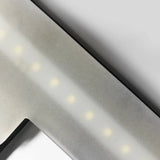 Simple Black Linear LED Bathroom Vanity Light Fixture Image - 8