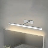 Simple Black Rectangular LED Bathroom Vanity Light Image - 13