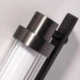 Simple Black Slim Vertical LED Wall Sconce Light Image - 10