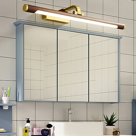 Simple Brass Linear Adjustable Vanity Mirror Light  Image - 1