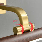 Simple Brass Linear Adjustable Vanity Mirror Light  Image - 10