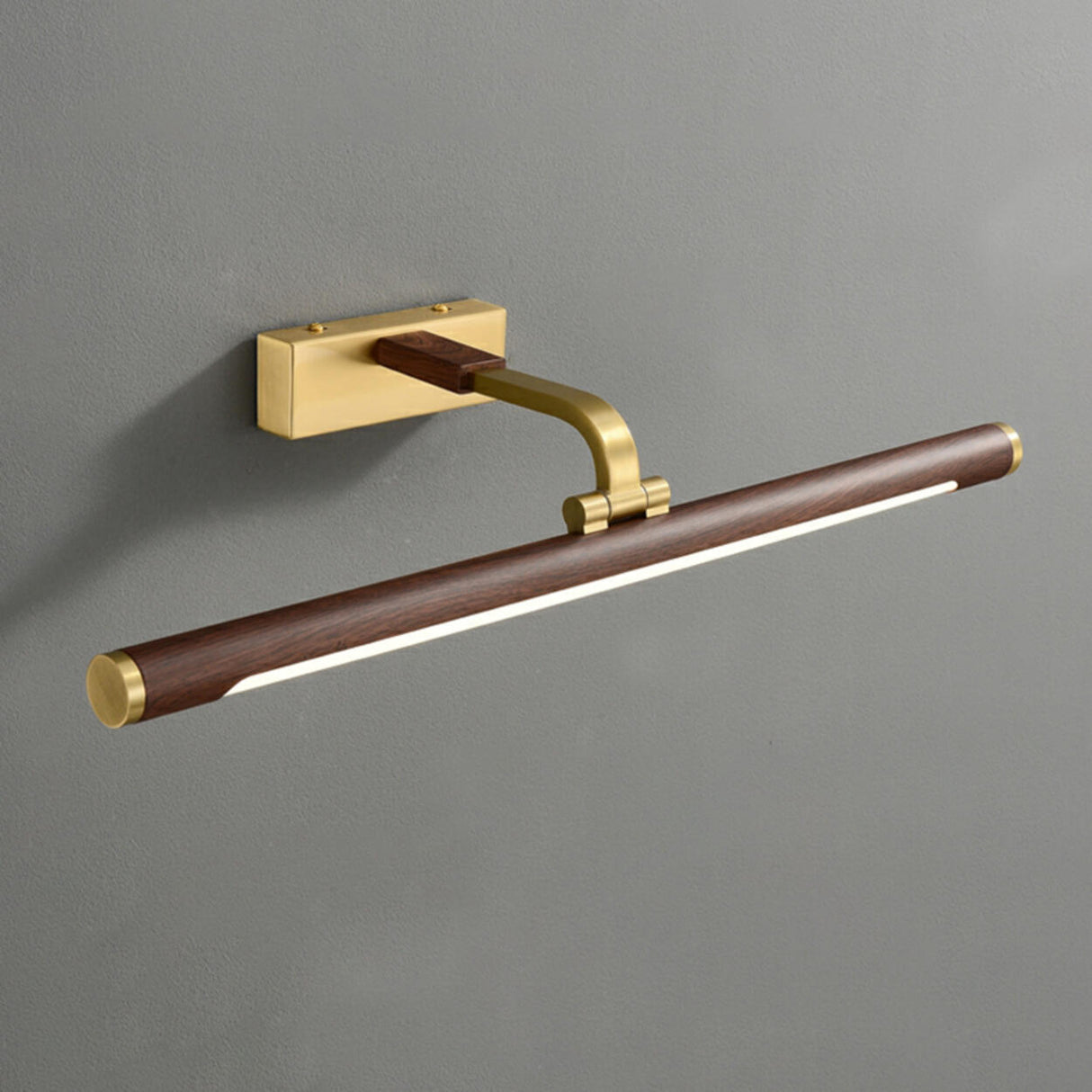 Simple Brass Linear Adjustable Vanity Mirror Light  Image - 8