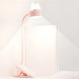 Simple Clip-On Cat Ear Decorative Bedside Table Lamp Image - 7