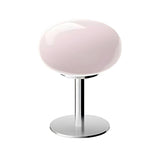 Simple Contemporary Glass Ball Metal Base Table Lamp Image - 8