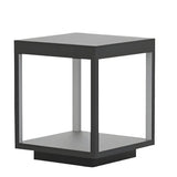 Simple Cube Aluminum Frame Decor Outdoor Table Lamp Image - 5