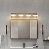 Simple Cubic Design Black Square LED Vanity Light Image - 15