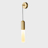 Simple Cylinder Gold Metal Hanging Wall Sconce Light Image - 7