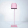 Simple Cylinder Shade Metal Touch Control Table Lamp Image - 6