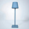 Simple Cylinder Shade Metal Touch Control Table Lamp Image - 7