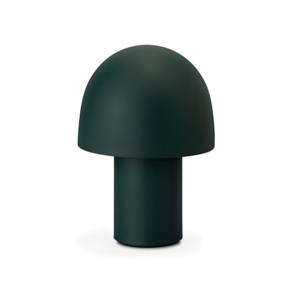 Simple Frosted Glass Mushroom Dome Bedside Table Lamp Image - 5