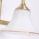 Simple Gold 3-Light Bell Bathroom LED Vanity Lights Image - 8