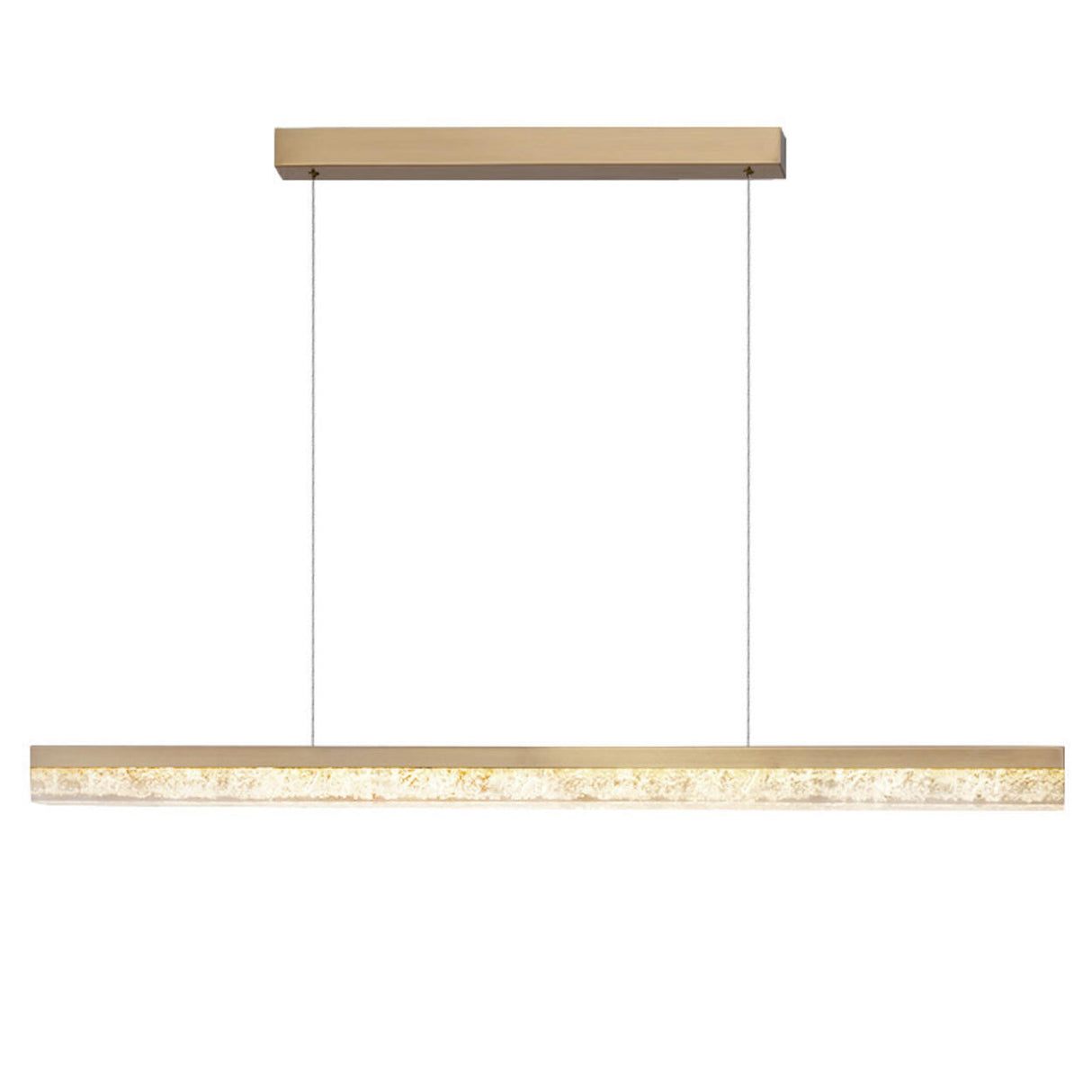 Simple Linear Adjustable LED Island Pendant Light Image - 7