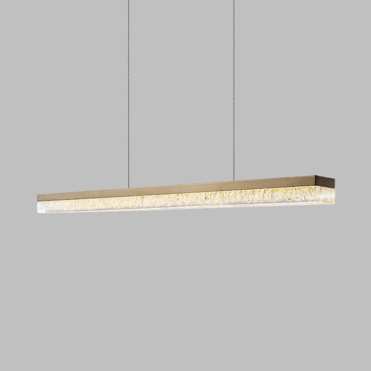 Simple Linear Adjustable LED Island Pendant Light Image - 9