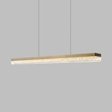 Simple Linear Adjustable LED Island Pendant Light Image - 9