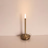 Simple Linear Candlelight Cordless Metal Table Lamp Image - 9