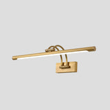 Simple Linear Vanity Light with Pull Chain Switch Image - 12