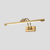 Simple Linear Vanity Light with Pull Chain Switch Image - 14