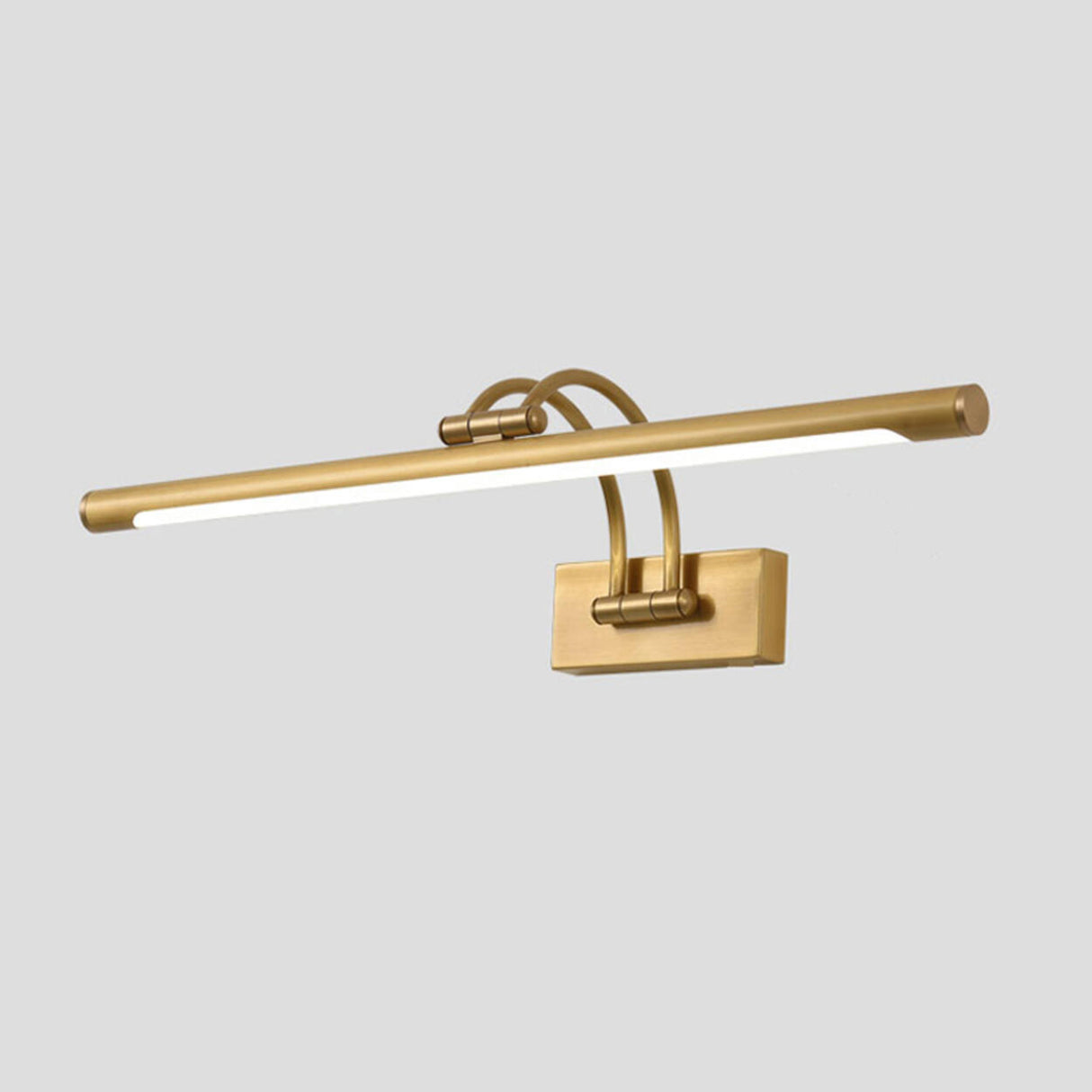 Simple Linear Vanity Light with Pull Chain Switch Image - 15