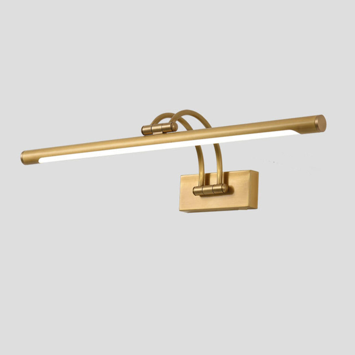 Simple Linear Vanity Light with Pull Chain Switch Image - 16