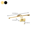 Simple Linear Vanity Light with Pull Chain Switch Image - 26