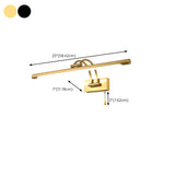 Simple Linear Vanity Light with Pull Chain Switch Image - 30