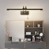 Simple Linear Vanity Light with Pull Chain Switch Image - 8