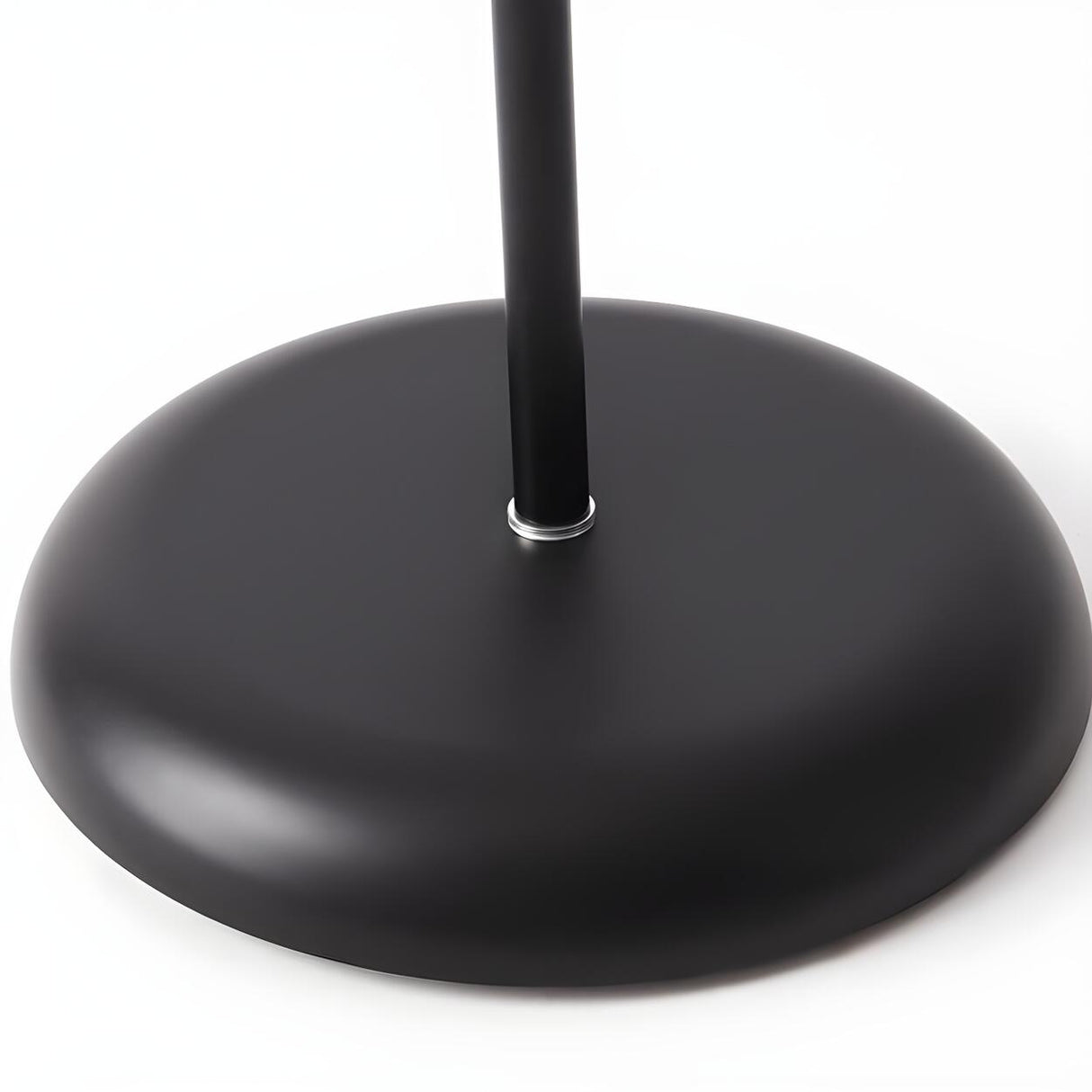 Simple Living Room Modern Black Cone Metal Floor Lamp Image - 8