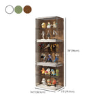 Simple Living Room Stackable Clear Display Cabinet Image - 37