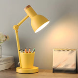 Simple Macaron Bell-Shaped Metal Bedroom Table Lamp Image - 1