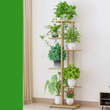 Simple Metal Frame Floor Multi-Tier Plant Stand White Image - 22