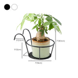 Simple Metal Frame Floor Multi-Tier Plant Stand White Image - 42