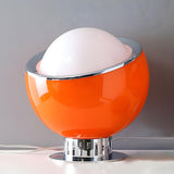 Simple Mini Semicircle Globe Glass Shade Table Lamp Image - 11