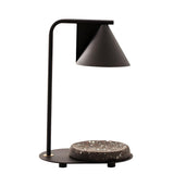 Simple Modern Tapered Shade Metal Candle Table Lamp Image - 5