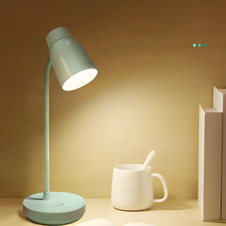 Simple Nordic Adjustable Extended Dome LED Table Lamp Image - 1