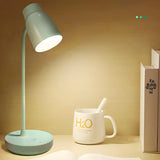 Simple Nordic Adjustable Extended Dome LED Table Lamp Image - 12